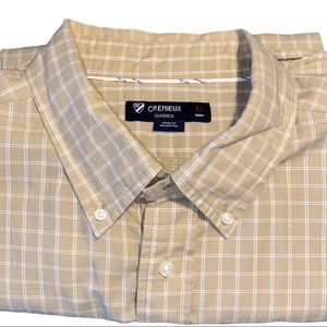 Cremieux Classics Short Sleeve Shirt. Size XL